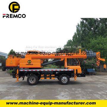 6 Ton Small Lorry Truck Crane,telescopic Boom Lorry Crane Homemade Chassis photo-3