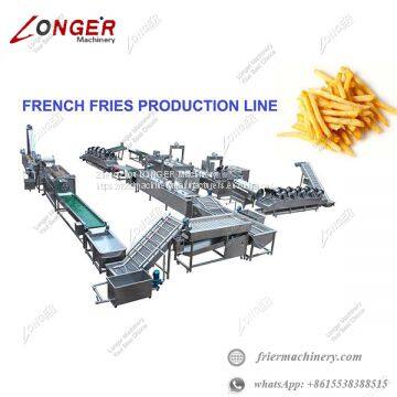 Frozen french fries production line equipment manufacturers