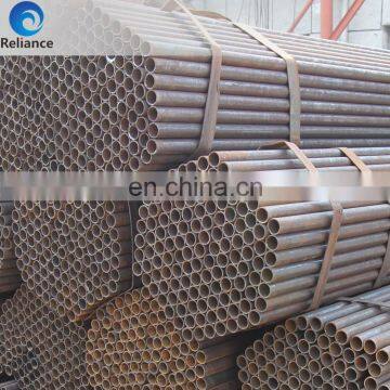 Low and middle pressure fluid pipeline used black coated pipe in stock