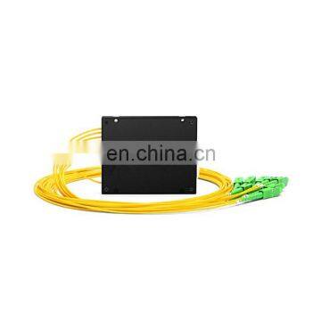 Mini ABS Box Module Type Fiber Optic PLC Splitter 1x4 1x8 1x16 1x32 1x64 Splitter