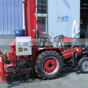 rotary tractor mounted water well drilling rig