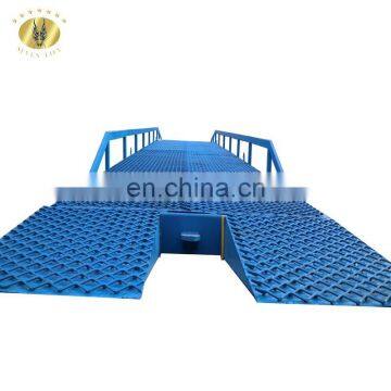 7LYQ Shandong SevenLift wholesale 10t mobile container adjustable supporting legs cheap cargo ramps