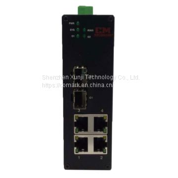 6-Port Gigabit Light Ring Industrial Ethernet Switch