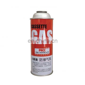 Hebei butane gas canister and empty aerosol can