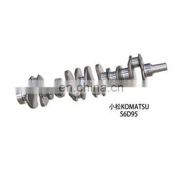 for PC200-5 excavator S6D95 engine crankshaft 6207-31-1100