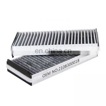 Carbon type cabin filter  2108300018 for German cars 210 MODEL E200 - E220