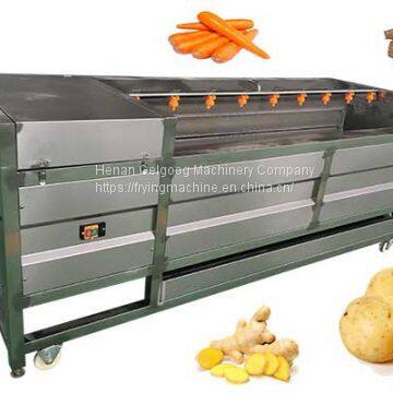 Industrial Potato Washing and Peeling Machine