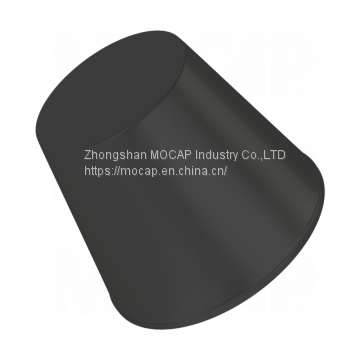 Black Waterproof Stopper Silicone Rubber Small Seal Hole Plugs MEP Series