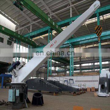 Marine Single Arm Swivel/Slewing Davit Deck Crane