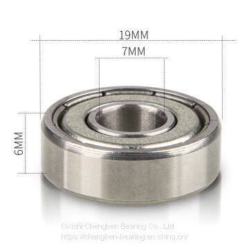 607ZZ Deep Groove Ball Bearing Sealed Ball Miniature photo-3
