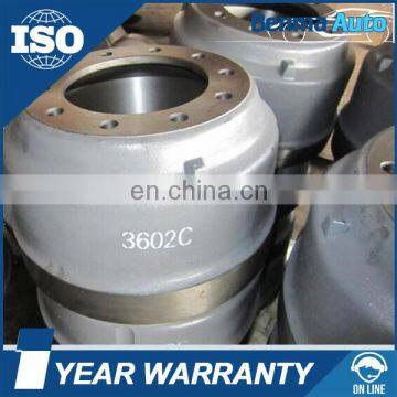 Professional Manufacturer Cast Iron Truck Brake Drum 3602C