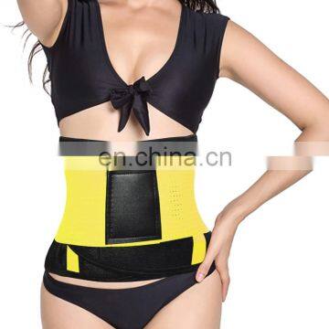 Custom Adjustable fat burning Sweat Slim Belt Waist Trainer Tummy Slimming Belt