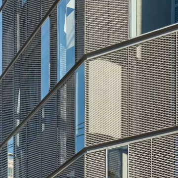 Diamond Hole Expanded Metal Mesh Sheets Aluminum Decorative Wire Mesh Manufacturer photo-2