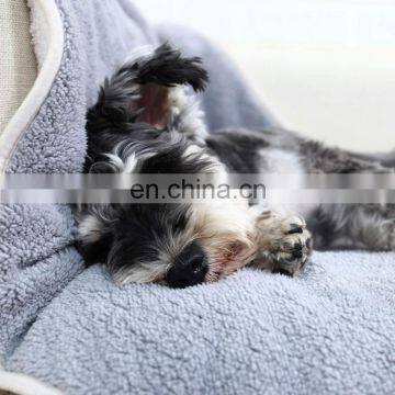 Fluffy Double Layers Pet Blanket Dog Cat Shu Velveteen Pet Blanket photo-5