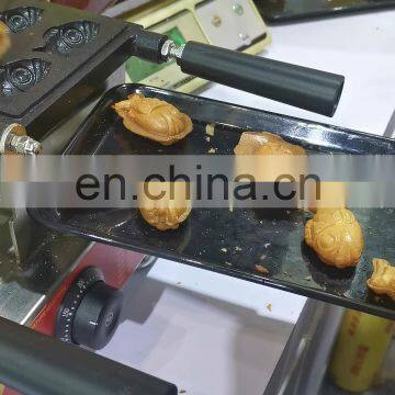 factory price hot snack machine food snack machine  small fish taiyaki waffle maker waffle making machine