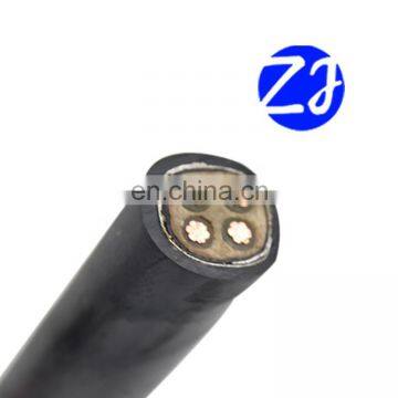 Underground copper conductor electrical power cable for sale