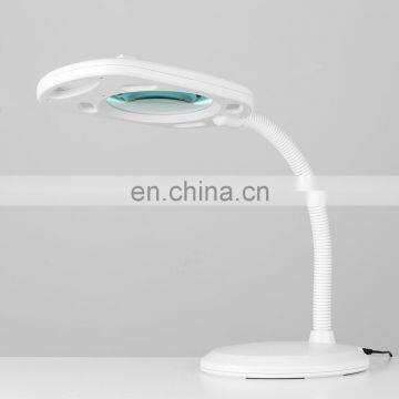 Top Quality European Simple Design Plastic Desk Portable Magnifying Lamp photo-2