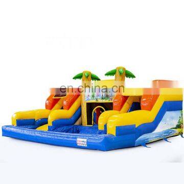 2019 Inflatable Bounce House With Water Pool