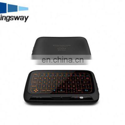 New Model H18 Mini Backlight Keyboard 2.4G With Touchpad Air Mouse for Android tv Box Wireless Air Mouse photo-2