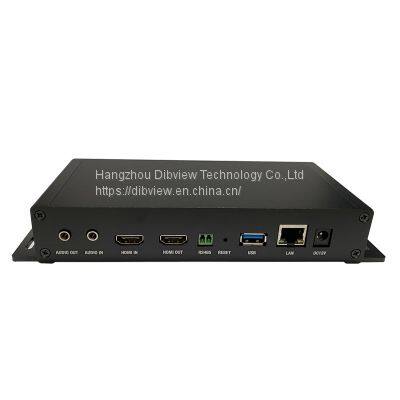 OTV-UX2 2 in 1 Video HDMI USB Streaming Facebook Youtube IPTV Encoder to Support IP USBcam Camera For Game Hospital School Appli photo-3