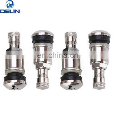 Car Metal Clamp-in Tubeless Tyre Tire valve stem Wheel Schrader Valves