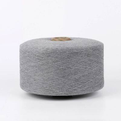 Ne 12/1 Nm20/1 Gray 60/40 Poly Cotton Yarns Knitting Open End Regenerated Yarn Eco-Friendly Recycled Cotton Yarn photo-2