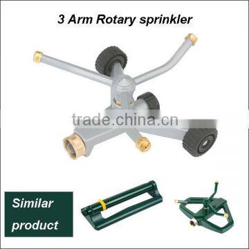 (8-20604) Irrigation mini sprinkler/Rotating sprinkler/ water sprayer with head 3 arms