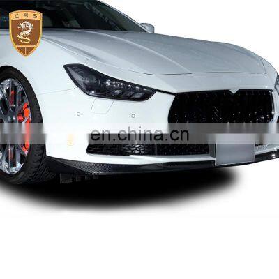 Leap Style Carbon Fiber Small Body Kit For Maserati Ghibli With Side Skirts Diffuser And Wing