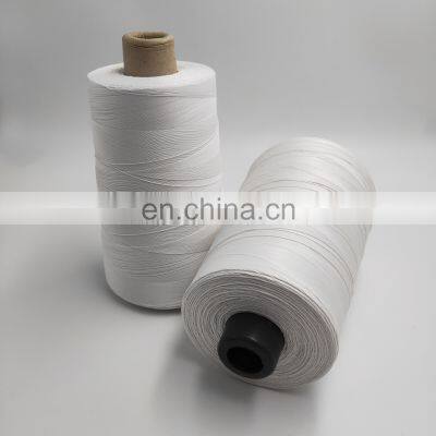 Popular Market Yarn White Textile Cotton Yarn Bleached Four Ply Combed Cotton Thread photo-2