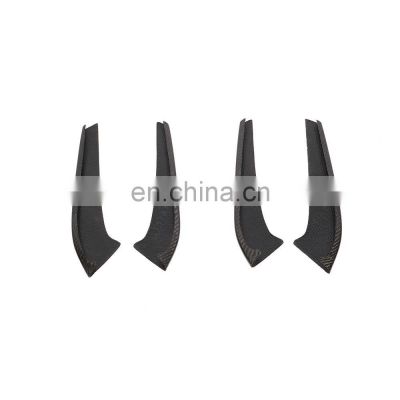 Carbon Fiber Front Bumper Vent Trims for Mercedes Benz AMG GT R 2016-2018 photo-2