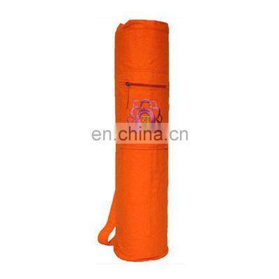 Yoga Equipment Single Chakra Mat Bag-drawstring Supplier Custom Yoga & Pilate Accepted as Per Customer Requirements.