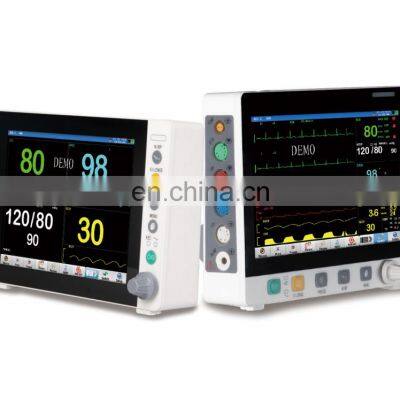 New design 8 or 10 inch touch screen 6 parameters patients monitos for adult and children