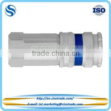 Pneumatic quick release coupling, European interchange quick couplers, male female coupling