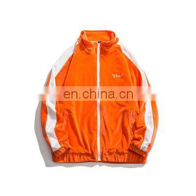 2021 Chinese Factory Custom logo Windproof Soft Comfortable Flannel Men's Jacket