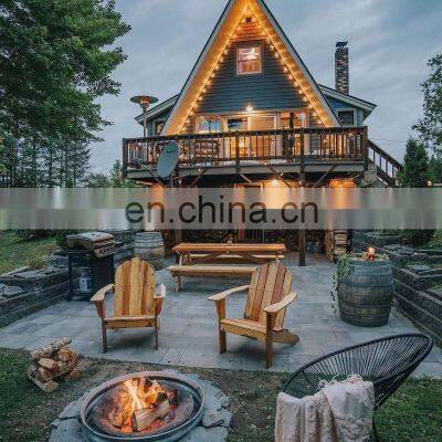 A Frame Fast Construction Cheap Light Steel Prefab House for Sale photo-3