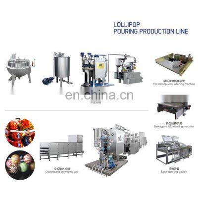 Orange Lollipop Candy Making Machine Production Line With Low Price photo-3