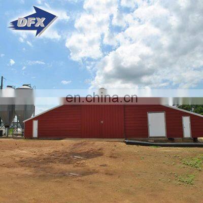 Fabricated Galvanized Poultry Chicken Farm Building Supplies House Design Philippines