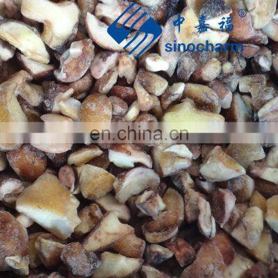 Sinocharm BRC-A approved  Mushroom IQF frozen suillus granulatus cut