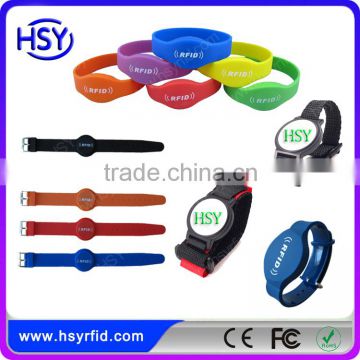 Logo printing character printing rfid swimming pool rfid wristband arm band