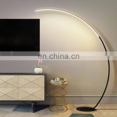 New Minimalist Standing Light Living Room Bedroom Creative Art Design Reading Lamps Vertical LED Floor Lamp