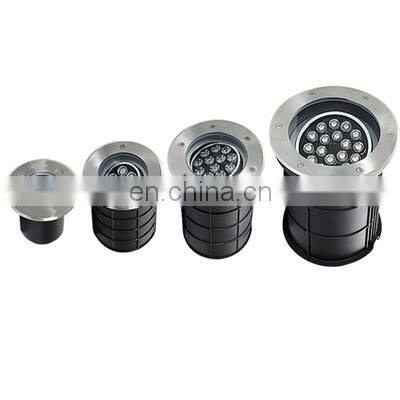 Outdoor Inground Light 6W 9W 12W 15W 18W Beam Angle Adjustable Underground LED Lighting