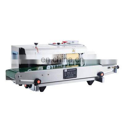 Horizontal Continuous Band Sealer Band Sealing Machine With Printer