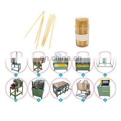 tooth stick making machine/ Bamboo toothpick production line