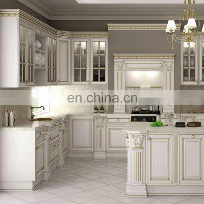United States for Sale Antique Mahogany Modular Kitchen Cabinets Solid Wood Islands Luxury for Sale photo-5