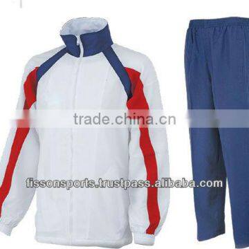 New white and neavy blue TrackSuit