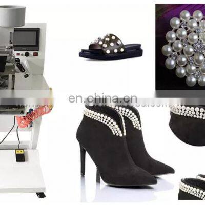 Automatic Beading Attaching Machine Pearl Setting Machine Nail Beads Fixing Machine photo-2