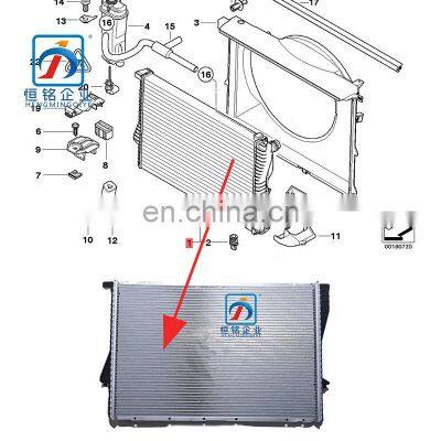 New Engine Coolant Radiator for bmw 5 Series E39 525i 528i 530i 540i 17111436060