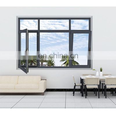 European Standard Swing Out Aluminum Window Inner Mesh aluminium casement windows for house