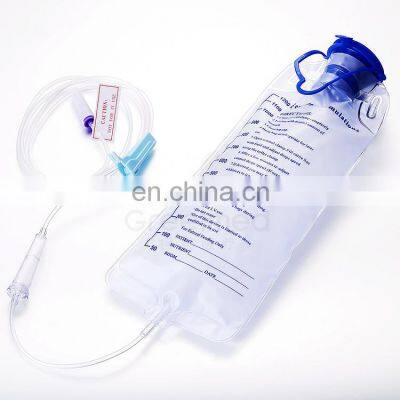 Cheap Price Adult Baby Portable Disposable Pvc Gravity Coviden Medical Enteral Feeding Bag