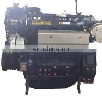 best price 6 Cylinders turbocharged 70kw 95hp 1800rpm Weichai WP4C95-18 marine engine diesel boat engine